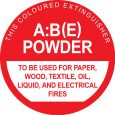 abe powder sign ALCAN Fire Safety